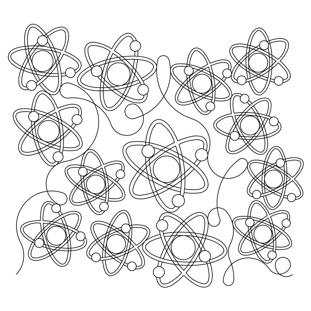 atomic pano 004 Digital Pattern | Sweet Dreams Quilt Studio - Edge to ...