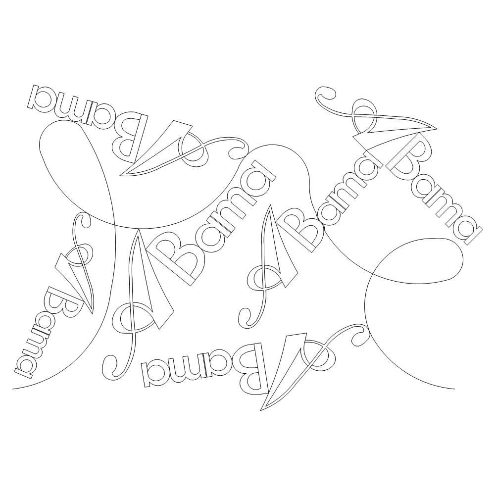 bama pano 001 Digital Pattern | Sweet Dreams Quilt Studio - Edge to ...