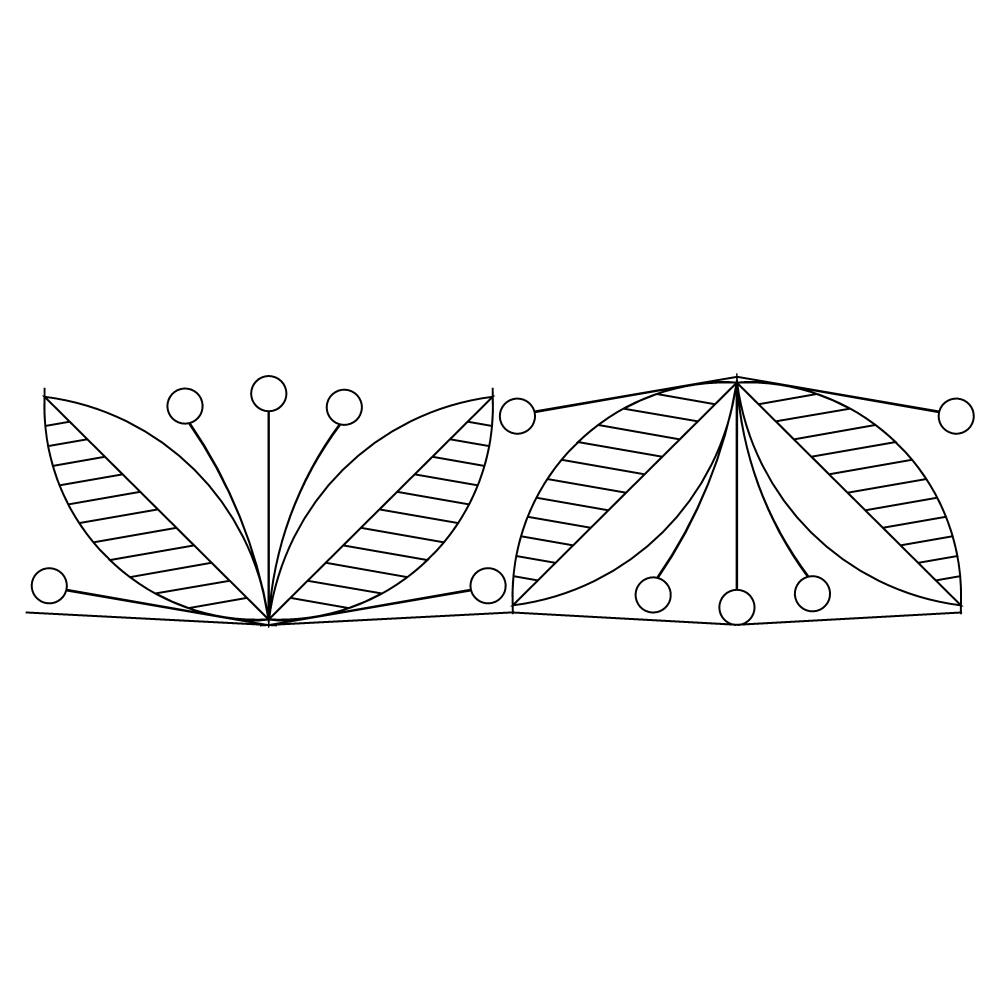 bittersweet border 002 Digital Pattern | Sweet Dreams Quilt Studio ...