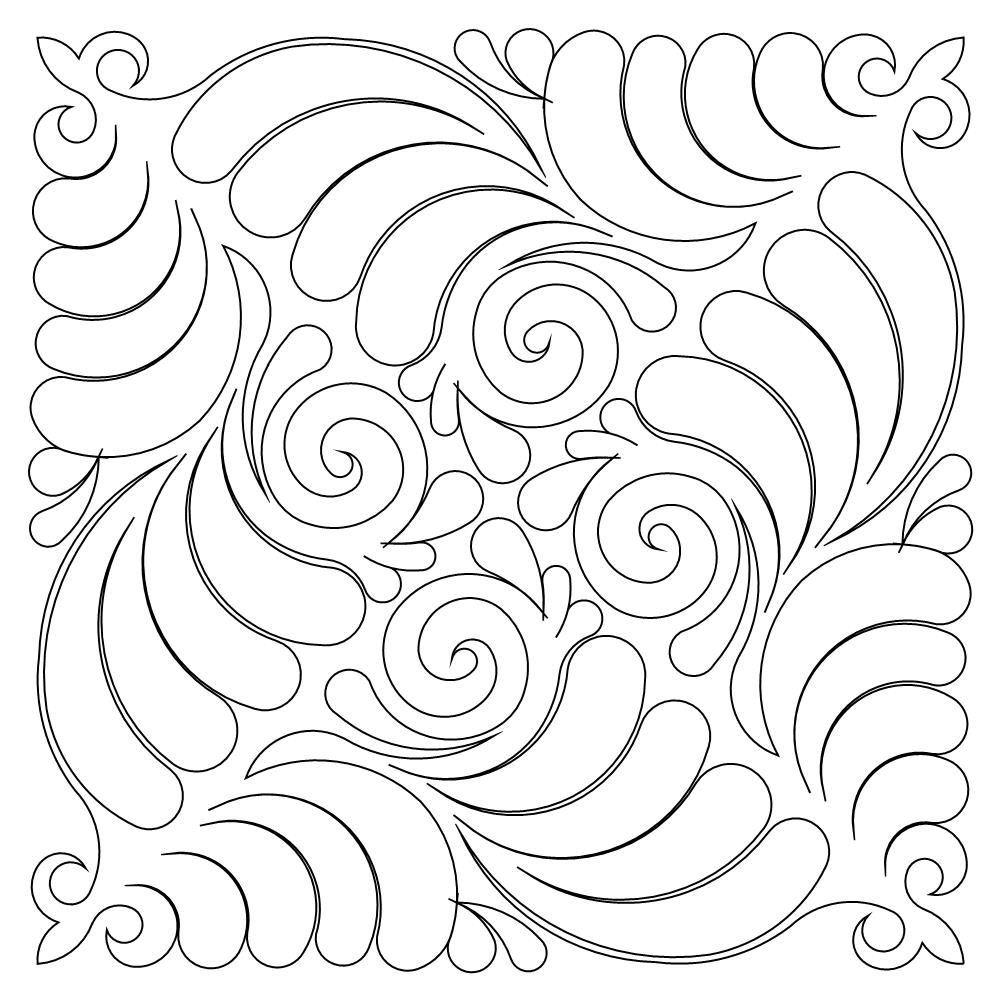 bkg fill trim 007 - Digital Block Patterns | Sweet Dreams Quilt Studio