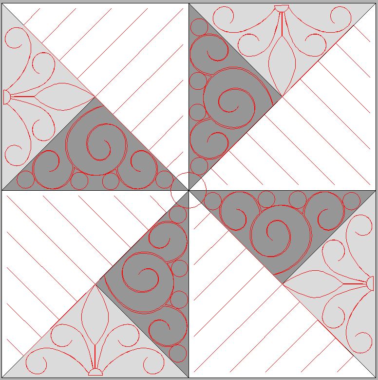 Pattern Block Diamond black diamond block 001 - Digital Block Patterns | Sweet Dreams Quilt ...