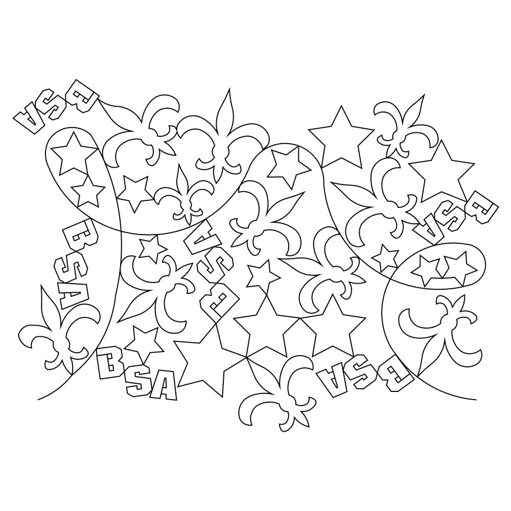 bsa pano 003 Digital Pattern | Sweet Dreams Quilt Studio - Edge to Edge ...