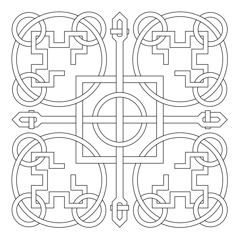 celtic block 003 Digital Pattern | Sweet Dreams Quilt Studio - Digital ...