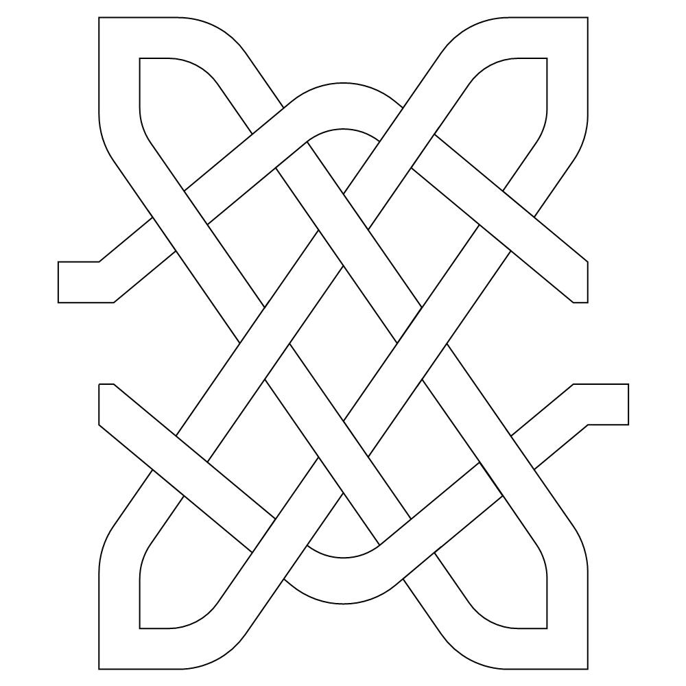 celtic knot border
