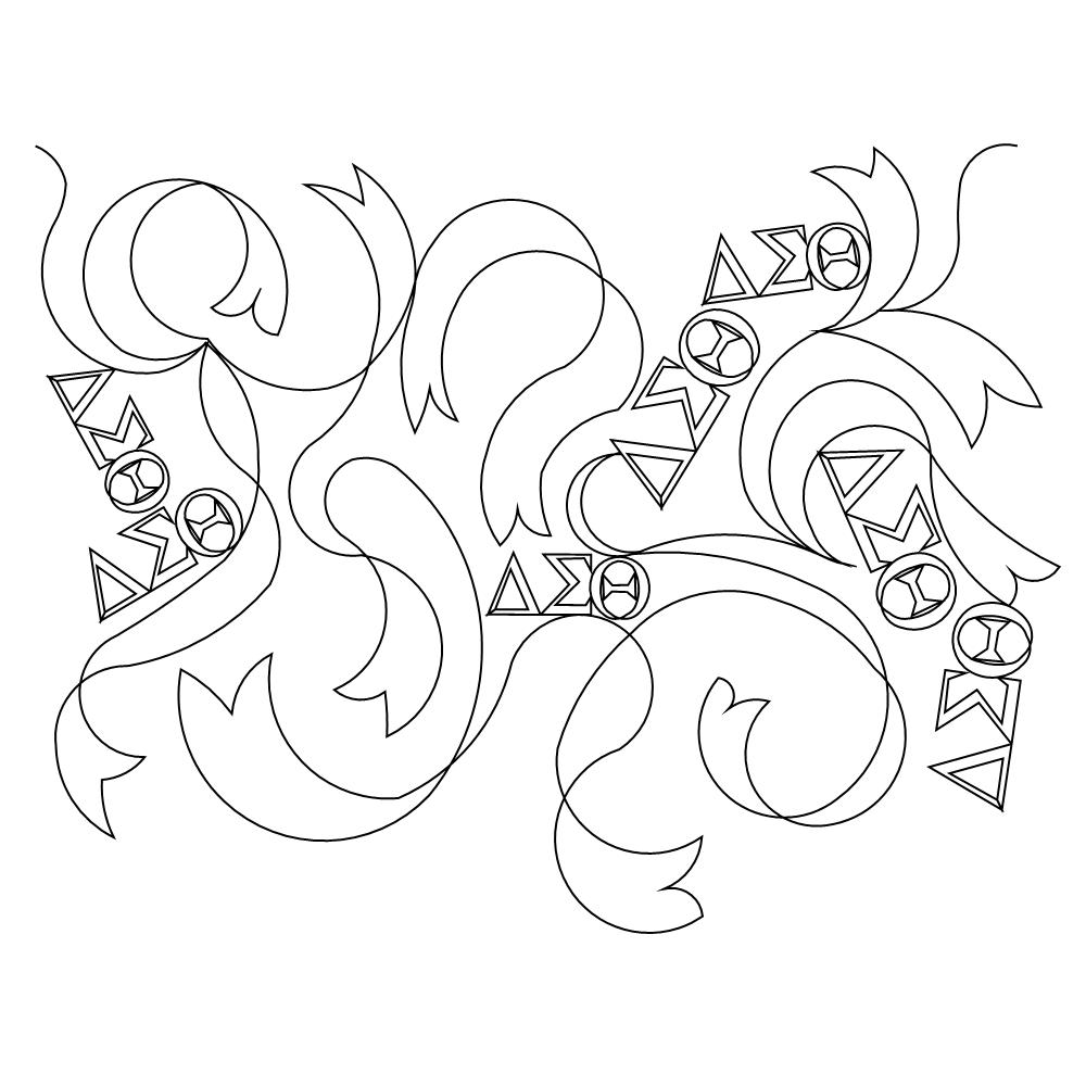 dst pano 001 Digital Pattern | Sweet Dreams Quilt Studio - Edge to Edge ...