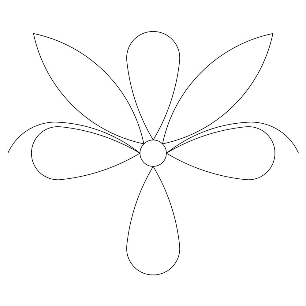 flower pano alt 003 Digital Pattern | Sweet Dreams Quilt Studio - Edge ...
