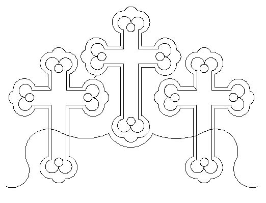 holy cross Digital Pattern | Sweet Dreams Quilt Studio - Edge to Edge ...