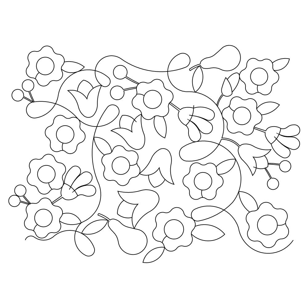 home sweet pano 002 Digital Pattern | Sweet Dreams Quilt Studio - Edge ...