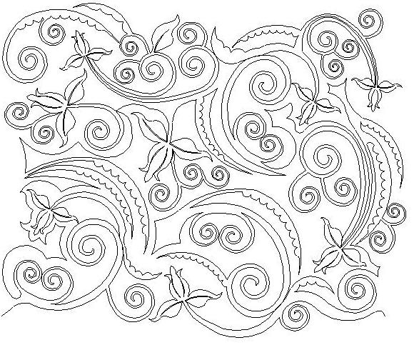 iron work pano Digital Pattern | Sweet Dreams Quilt Studio