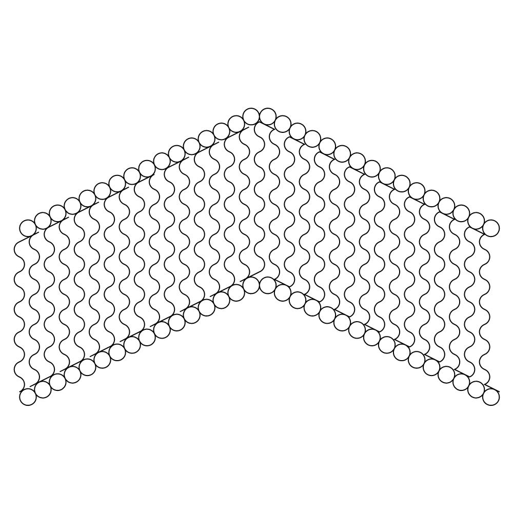 modern zig zag pano 002 Digital Pattern | Sweet Dreams Quilt Studio
