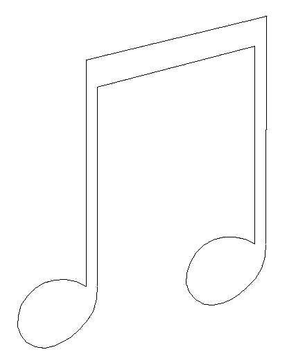music note 1 Digital Pattern | Sweet Dreams Quilt Studio - Digital ...