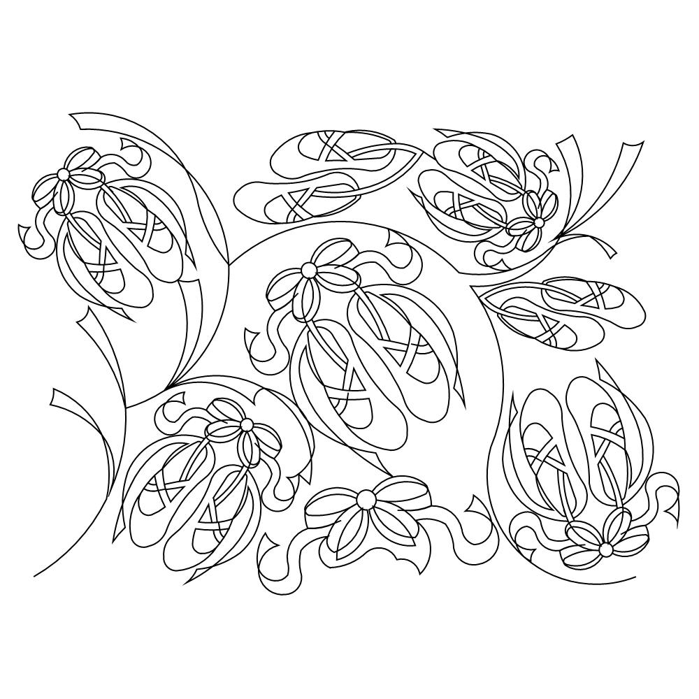 on point pano 003 Digital Pattern | Sweet Dreams Quilt Studio - Edge to ...