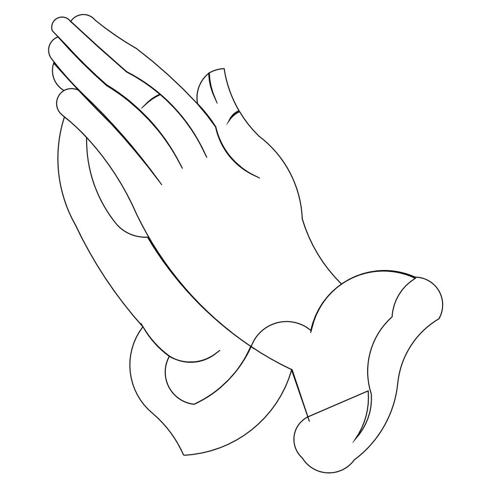 praying hands block 001 Digital Pattern | Sweet Dreams Quilt Studio ...