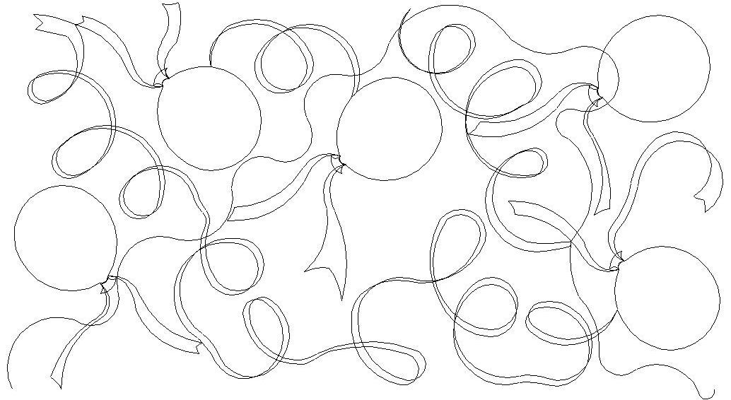 ribbons and balloons Digital Pattern | Sweet Dreams Quilt Studio - Edge ...