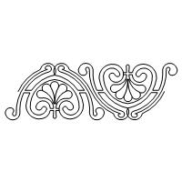 scroll pano 003 Digital Pattern | Sweet Dreams Quilt Studio - Edge to ...