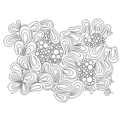 teardrop pano 002 Digital Pattern | Sweet Dreams Quilt Studio - Edge to ...