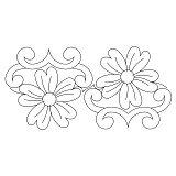 catherines floral border 001