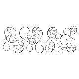 curls star border 002