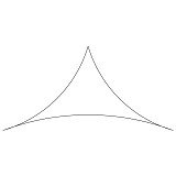 curved triangle