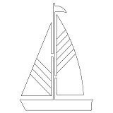 glcq center only sailboats