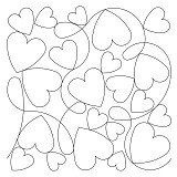 hearts and loops pano 002 sq