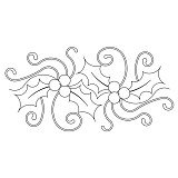 holly swirl border 002