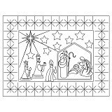 placemat nativity