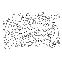 navy pano 002 Digital Pattern | Sweet Dreams Quilt Studio - Edge to ...