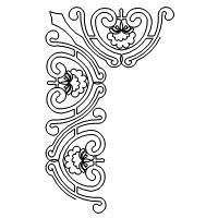 scroll pano 003 Digital Pattern | Sweet Dreams Quilt Studio - Edge to ...