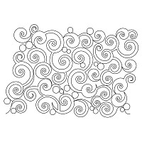 swirls pano 001 sq Digital Pattern | Sweet Dreams Quilt Studio - Edge ...