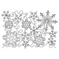 snowflakes complex short