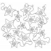 stars with swirls