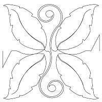 sunflower leaf border 002