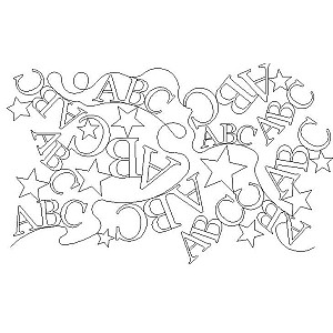 abc pano Digital Pattern | Sweet Dreams Quilt Studio - Edge to Edge ...