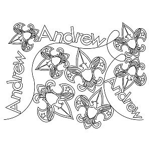 andrew scout pano Digital Pattern | Sweet Dreams Quilt Studio - Edge to ...