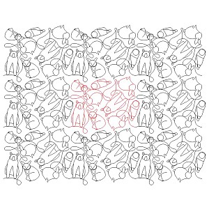 animal pano 003 Digital Pattern | Sweet Dreams Quilt Studio - Edge to ...
