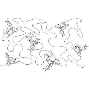 ants go marching overlay Digital Pattern | Sweet Dreams Quilt Studio ...