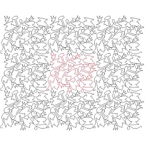 anvil hammer pano 001 Digital Pattern | Sweet Dreams Quilt Studio ...