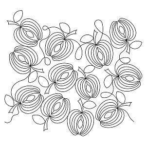 apple pano 002 Digital Pattern | Sweet Dreams Quilt Studio - Edge to ...
