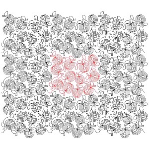 apple pano 002 Digital Pattern | Sweet Dreams Quilt Studio - Edge to ...