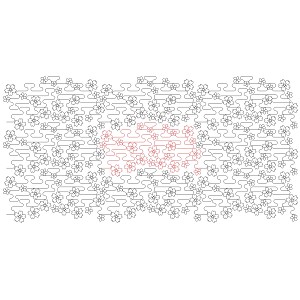 asian pano 003 Digital Pattern | Sweet Dreams Quilt Studio - Edge to ...