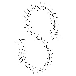 baseball stitching e2e 001 alt - Edge to Edge Quilting Patterns