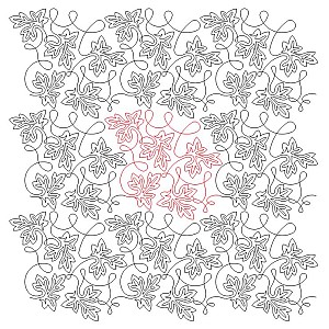 bbp leaf pano 003 Digital Pattern | Sweet Dreams Quilt Studio - Edge to ...