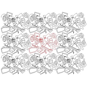big boys toys 001 Digital Pattern | Sweet Dreams Quilt Studio - Edge to ...