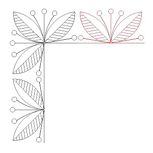 bittersweet border 001 Digital Pattern | Sweet Dreams Quilt Studio ...