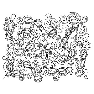 bow pano 002 Digital Pattern | Sweet Dreams Quilt Studio - Edge to Edge ...