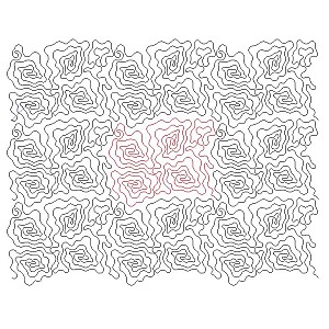 bumpy swirls pano 001 Digital Pattern | Sweet Dreams Quilt Studio ...
