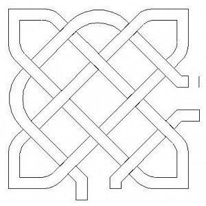 celtic knot corner 2 | Sweet Dreams Quilt Studio