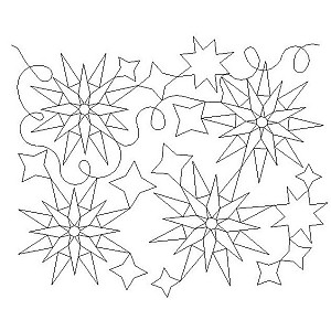 compass pano 003 Digital Pattern | Sweet Dreams Quilt Studio - Edge to ...