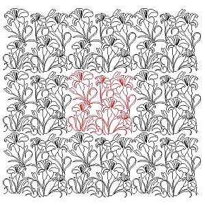 day lily pano 001 Digital Pattern | Sweet Dreams Quilt Studio - Edge to ...